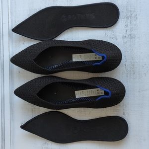 ROTHY'S THE POINT HONEYCOMB WOMEN'S FLATS SHOES